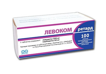 ЛЕВОКОМ РЕТАРД табл. пролонг. п/плен. обол. 200/50 мг №100 ЛЕВОКОМ РЕТАРД табл. пролонг. п/плен. обол. 200/50 мг №100