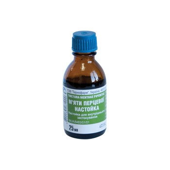 МЯТЫ ПЕРЕЧНОЙ НАСТОЙКА 25 мл