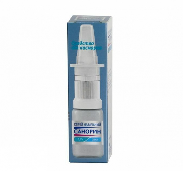 САНОРИН спрей назальный 1 мг/мл фл. 10 мл