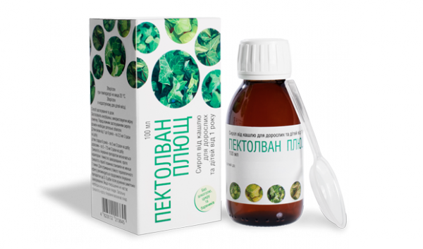 ПЕКТОЛВАН ПЛЮЩ сироп фл. 100 мл