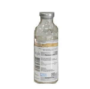НОВОКАИН раствор для инъекций 0,5 % бутылка 200 мл НОВОКАИН раствор для инъекций 0,5 % бутылка 200 мл