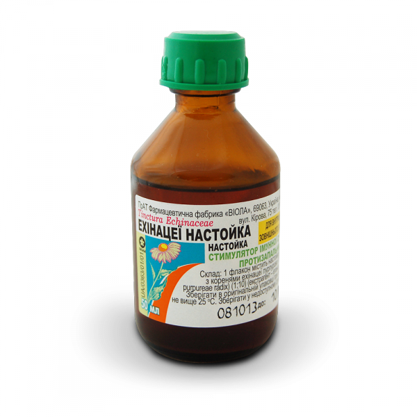 ЭХИНАЦЕИ НАСТОЙКА 50 мл ЭХИНАЦЕИ НАСТОЙКА 50 мл