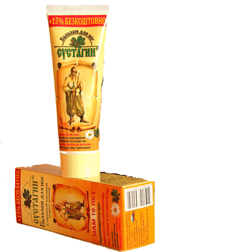 БАЛЬЗАМ ЛЕЧЕБНО-ПРОФИЛАКТИЧЕСКИЙ ДЛЯ НОГ «СУСТАГИН» 75 г