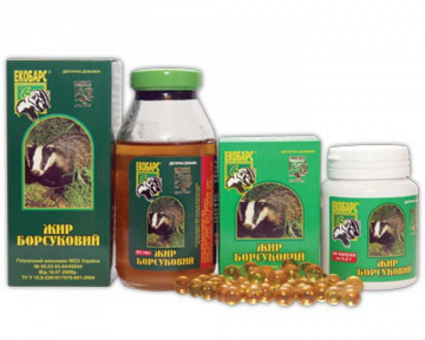 БАРСУЧИЙ ЖИР жидкость бутылка стекл. 50 г