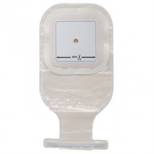 КАЛОПРИЕМНИК COLOPLAST MC2000 ОДНОКОМПОНЕНТНЫЙ откр. мешок, прозр., (6100), р-р д/выр-я 10-80 мм №30