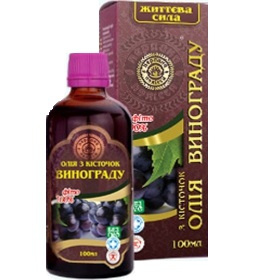МАСЛО ИЗ КОСТОЧЕК ВИНОГРАДА 100 мл