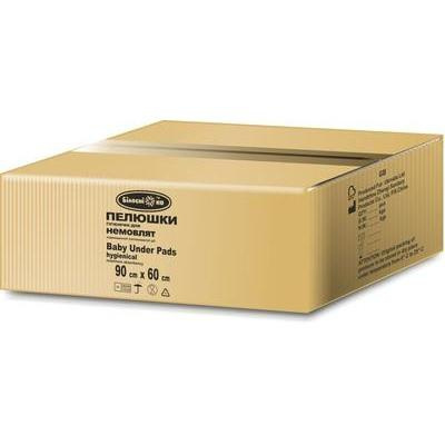 ПЕЛЕНКИ ДЛЯ МЛАДЕНЦЕВ ГИГИЕНИЧЕСКИЕ «БЕЛОСНЕЖКА» 90 см х 60 см №10