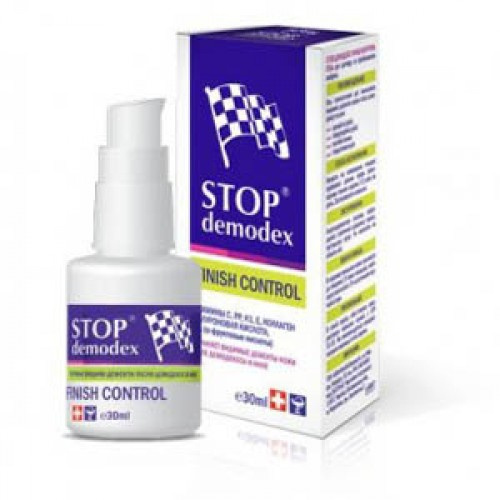 СТОП ДЕМОДЕКС STOP DEMODEX ФИНИШ КОНТРОЛЬ ГЕЛЬ 30 мл