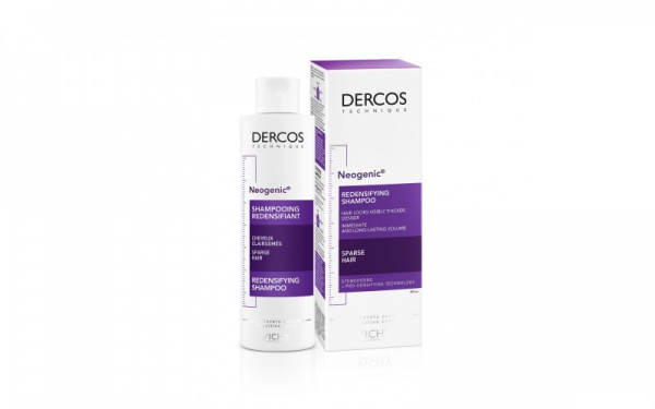 ВИШИ Деркос Неоженик укрепляющий шампунь со Стемоксидином 200 мл