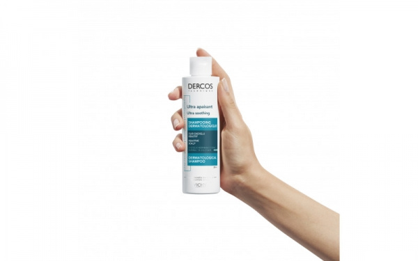 ВІШІ Деркос заспокійливий шампунь для чутливої шкіри нормального і жирного волосся 200мл ВІШІ Деркос заспокійливий шампунь для чутливої шкіри нормального і жирного волосся 200мл