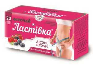 ФИТОЧАЙ «ЛАСТОЧКА» фильтр-пакет 1,5 г, лесные ягоды №20