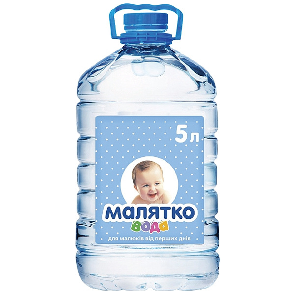 ВОДА ДЛЯ ДЕТСКОГО ПИТАНИЯ «МАЛЯТКО» 5 л