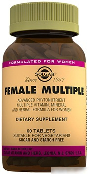 СОЛГАР КОМПЛЕКС ВИТАМИНОВ ДЛЯ ЖЕНЩИН №60