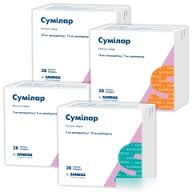 СУМІЛАР капс. тверді 10мг/10мг №28