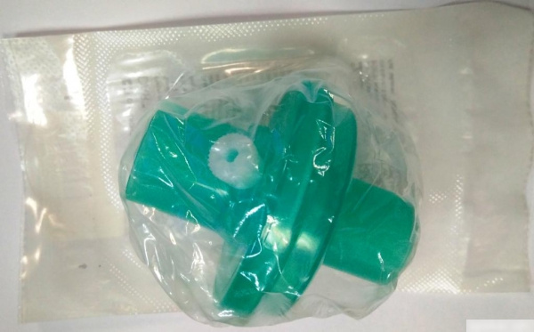 ФИЛЬТР ДЫХАТЕЛЬНЫЙ вирусо-бактериальный Клиар гард 3 1544000, порт с зап. Луер лок