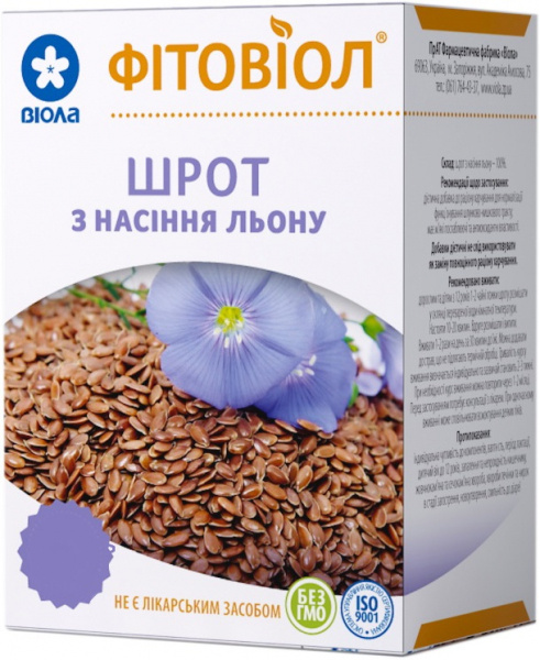 ШРОТ ИЗ СЕМЯН ЛЬНА 200 г