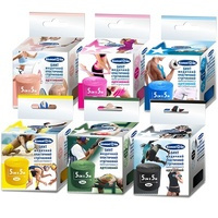 БИНТ эластичный адгезивный kinesio tape КИНЕЗИО ТЕЙП 5смх5м синий