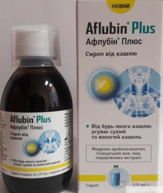 АФЛУБИН ПЛЮС СИРОП ОТ КАШЛЯ 175 мл