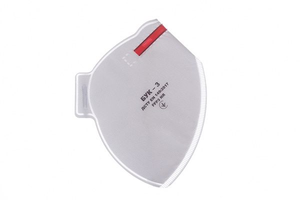 РЕСПИРАТОР фильтрующий БУК-3 FFP3 NR №1