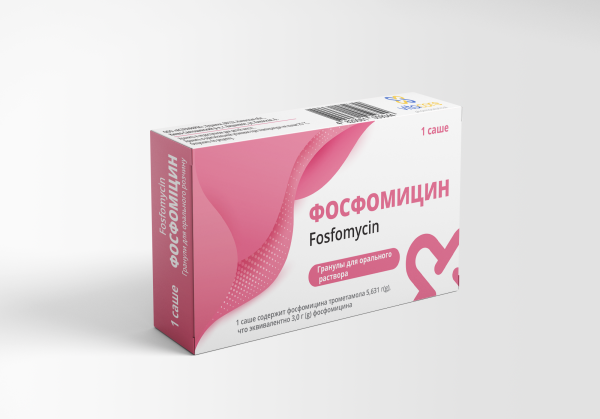 ФОСФОМИЦИН гран. орал. саше 3 г №1