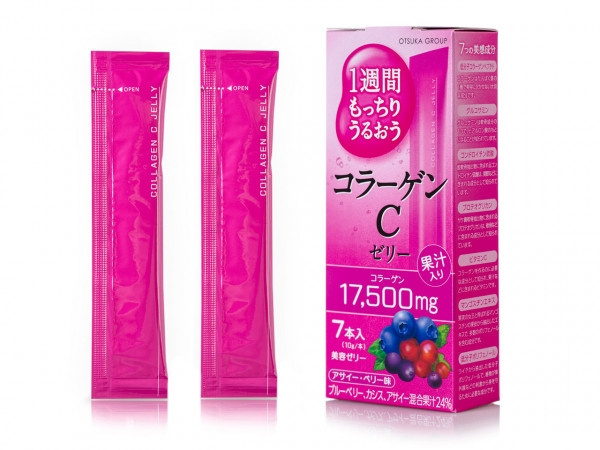 КОЛЛАГЕН японский питьевой в форме желе со вкусом лесных ягод 70г (на 7 дней)