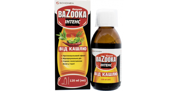 БАЗУКА ИНТЕНС эликсир фл. 120 мл