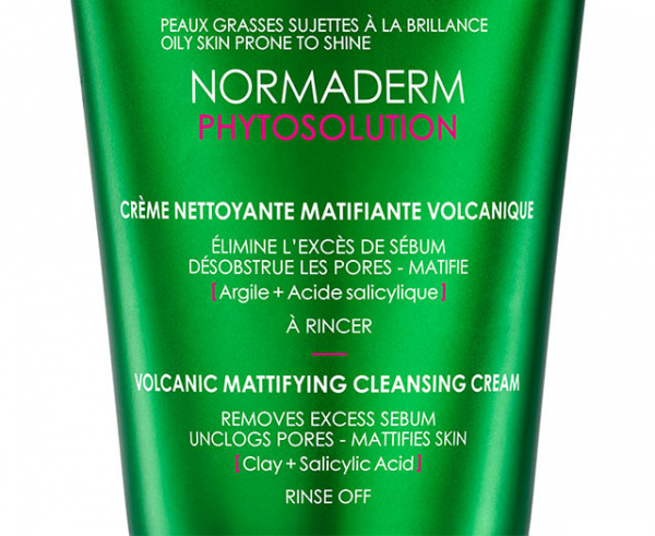 ВІШІ Нормадерм Фітосолюшн матуючий гель-крем для очищення лиця 125мл