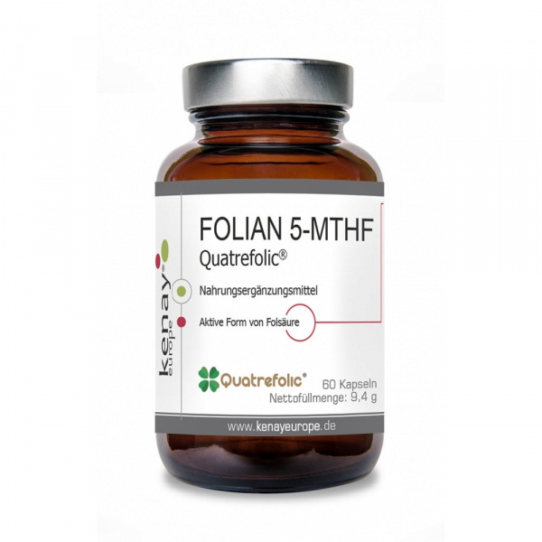 ФОЛИЕВАЯ КИСЛОТА 5-MTHF Quatrefolic капс. 400 мг №60