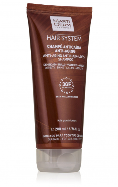 МАРТИДЕРМ Шампунь против выпадения волос антивозрастной 200мл МАРТИДЕРМ Шампунь против выпадения волос антивозрастной 200мл