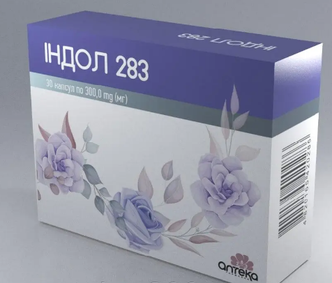 ИНДОЛ 283 капс. 300мг №30 ИНДОЛ 283 капс. 300мг №30