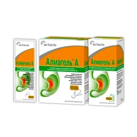 АЛМАГЕЛЬ А суспензія оральна пакетик 10мл №10
