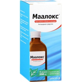 МААЛОКС суспензия оральн. фл. 250мл