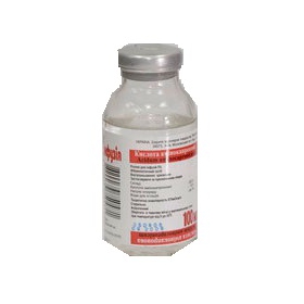 КИСЛОТА АМИНОКАПРОНОВАЯ р-р д/инф. 5 % бутылка 100 мл