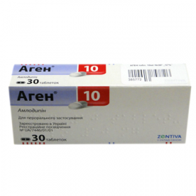 АГЕН 10 табл. 10 мг №30
