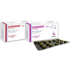 СЕМЛОПИН табл. 2,5 мг №28