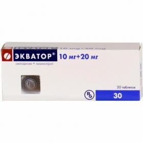 ЭКВАТОР табл. 20 мг + 10 мг №30