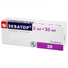 ЭКВАТОР табл. 20 мг + 5 мг №30