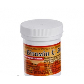 ВИТАМИН C 500 табл. д/жев. 500 мг контейнер №30