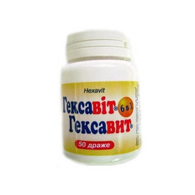ГЕКСАВІТ драже контейнер №50