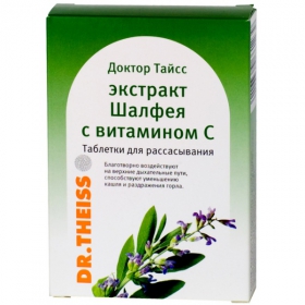 ЭКСТРАКТ ШАЛФЕЯ С ВИТАМИНОМ C ДР. ТАЙСС табл. д/сос. №12