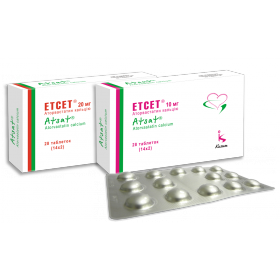 ЭТСЕТ табл. п/о 20 мг №28