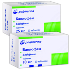 БАКЛОФЕН табл. 25 мг №50