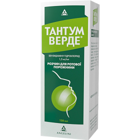 ТАНТУМ ВЕРДЕ р-р д/ротов. полости 1,5 мг/мл фл. 120 мл