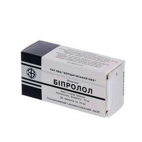 БІПРОЛОЛ табл. 10мг №30