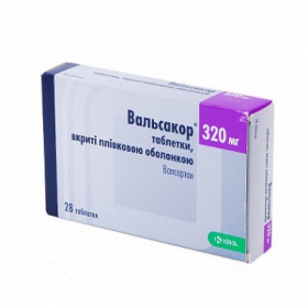 ВАЛЬСАКОР табл. в/о 320мг №28
