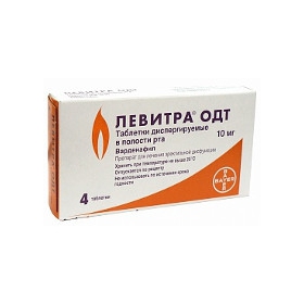 ЛЕВІТРА ОДТ табл. диспергується 10мг №4