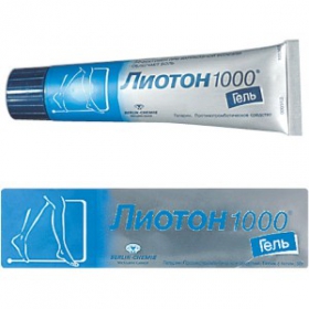 ЛІОТОН 1000 гель туба 50г