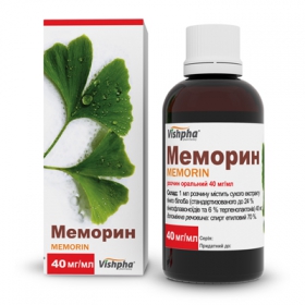 МЕМОРИН капли орал. фл. 40 мл