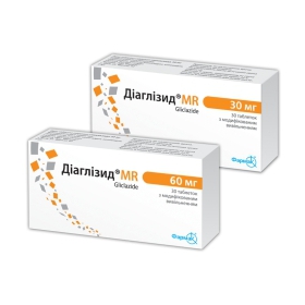 ДІАГЛІЗИД MR табл. з модифікованим вивільненням 60мг №30