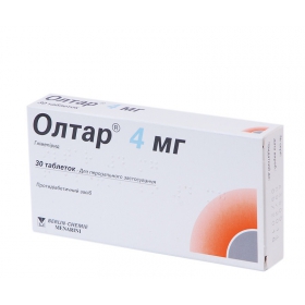 ОЛТАР 4 мг табл. блистер №30